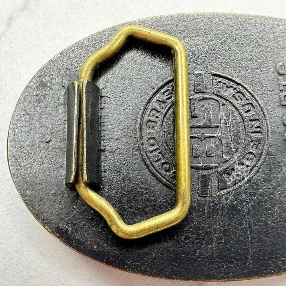Vintage 1983 Robert J Jenkins & Co Webster Texas Belt Buckle ✨